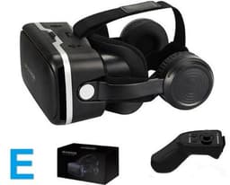 image-Original VR Shinecon Gafas De Realidad Virtual 120 Fov 3D Gafas Google Carton Con Auriculares Estereo Caja Para Smartphone