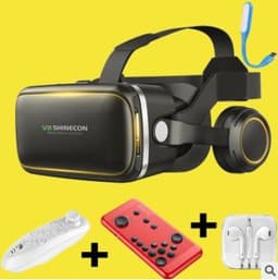 image-Original VR Shinecon Gafas De Realidad Virtual 120 Fov 3D Gafas Google Carton Con Auriculares Estereo Caja Para Smartphone