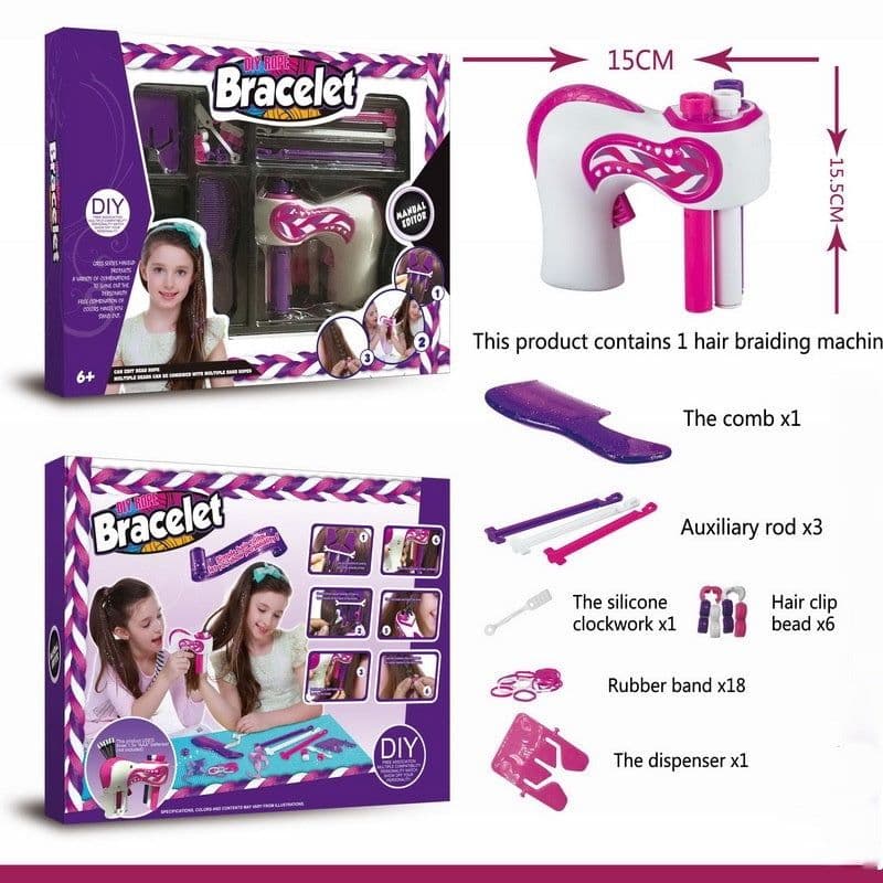image-Electric Automatic DIY Hair Knitting Machine