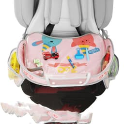 image-Car Baby Safety Seat Tray Child Car Storage Small Table