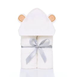image-Baby Cotton Bamboo Fiber Quilt, Children's Bath Towel With Hood