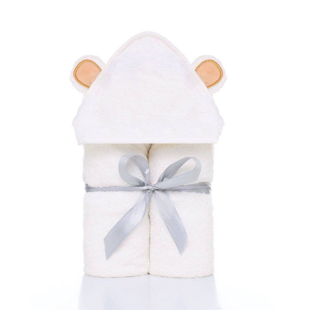 image-Baby Cotton Bamboo Fiber Quilt, Children's Bath Towel With Hood