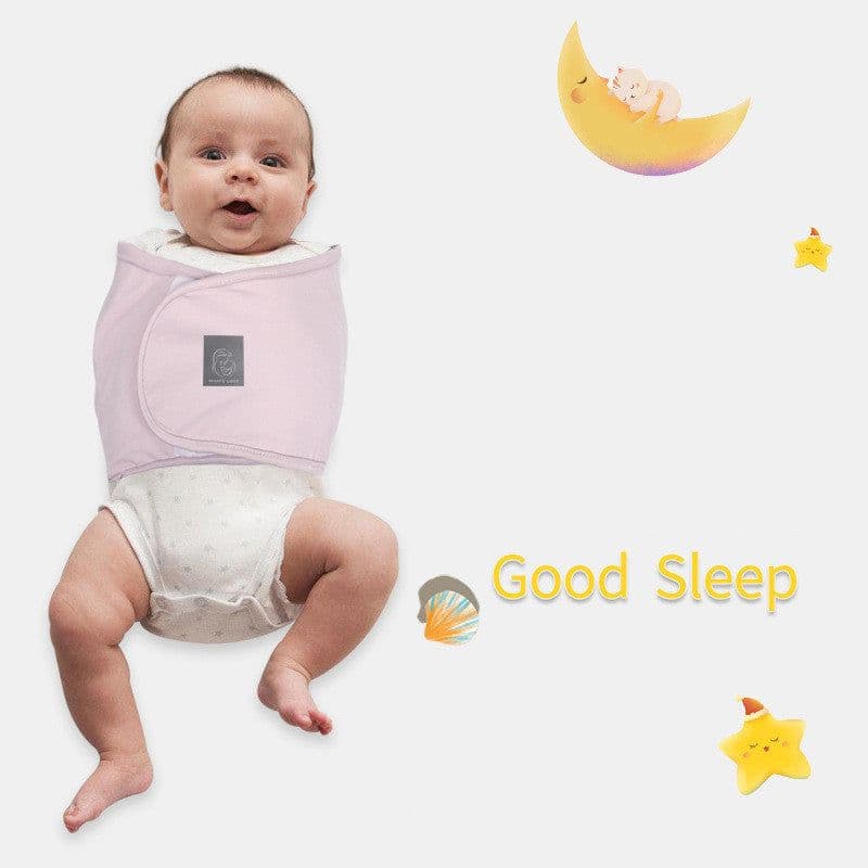 image-Baby Swaddle Strap Protect Belly Adjustable Arms Newborn Blanket for Crib Safety 0-6M Kids