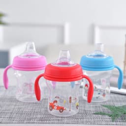 image-Children's Duckbill Cup, Baby Infant Water Cup, PP Plastic Training Cup, Water Bottle