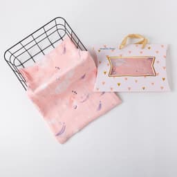 image-Baby Gauze Swaddle Wraps For Newborns