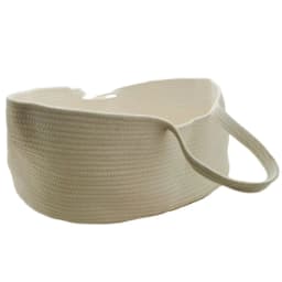 image-European Style Cotton Rope Crib Creative Baby Basket