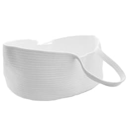 image-European Style Cotton Rope Crib Creative Baby Basket