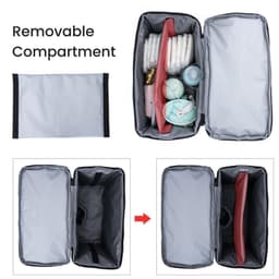 image-Baby Stroller Bag Large Capacity Stroller Stroller Accessories Baby Storage Bag