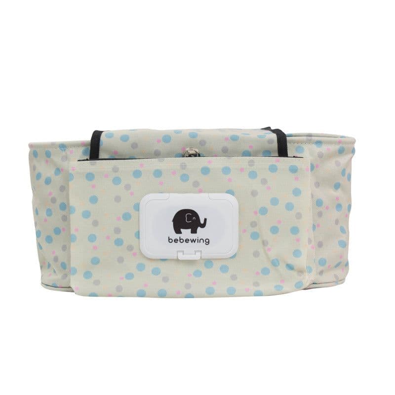 image-Baby Stroller Bag Large Capacity Stroller Stroller Accessories Baby Storage Bag