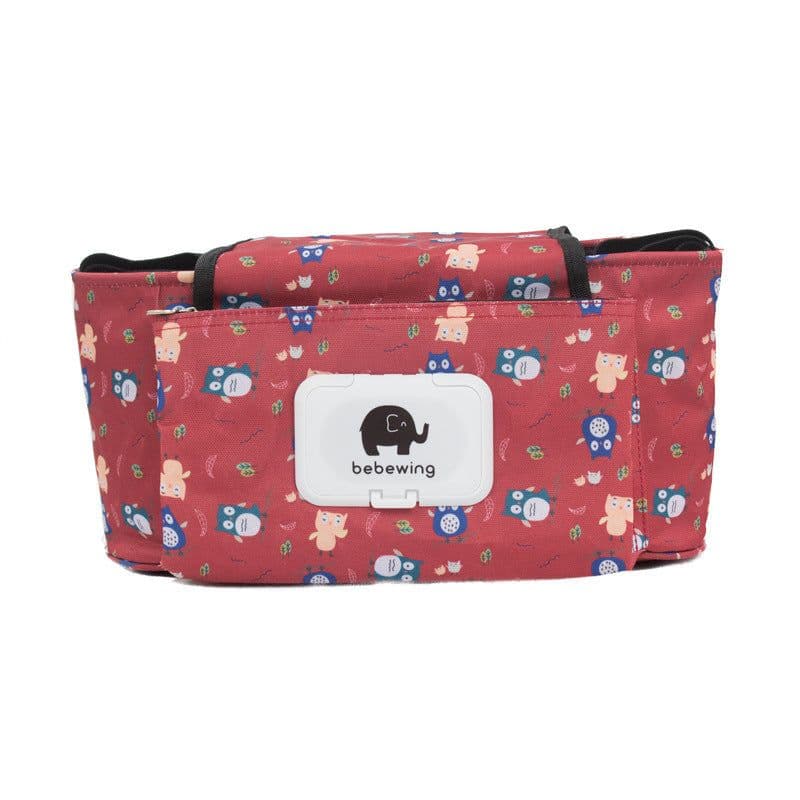 image-Baby Stroller Bag Large Capacity Stroller Stroller Accessories Baby Storage Bag