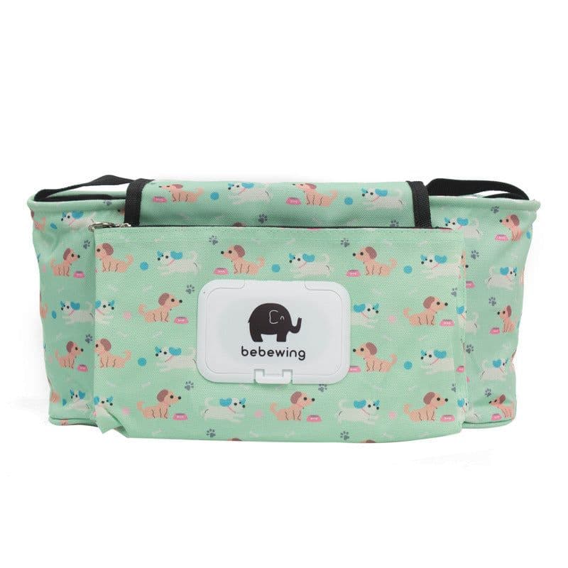 image-Baby Stroller Bag Large Capacity Stroller Stroller Accessories Baby Storage Bag