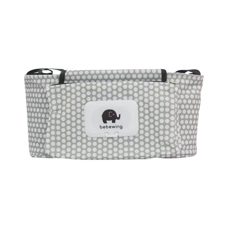 image-Baby Stroller Bag Large Capacity Stroller Stroller Accessories Baby Storage Bag