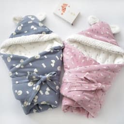 image-Extra Soft Cartoon Baby Quilt Cotton Thickened Blanket