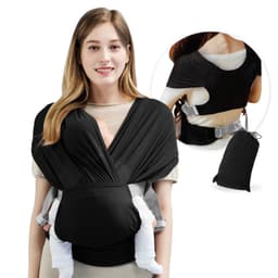 image-Newborn Hugging Baby Sling With Light Hands To Coax Sleep