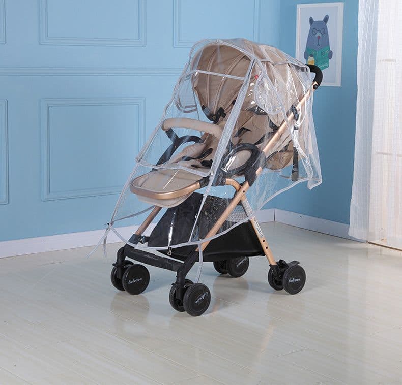 image-Baby Carriage EVA Transparent Windshield