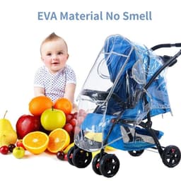 image-Baby Carriage EVA Transparent Windshield