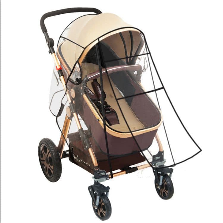 image-Baby Carriage EVA Transparent Windshield
