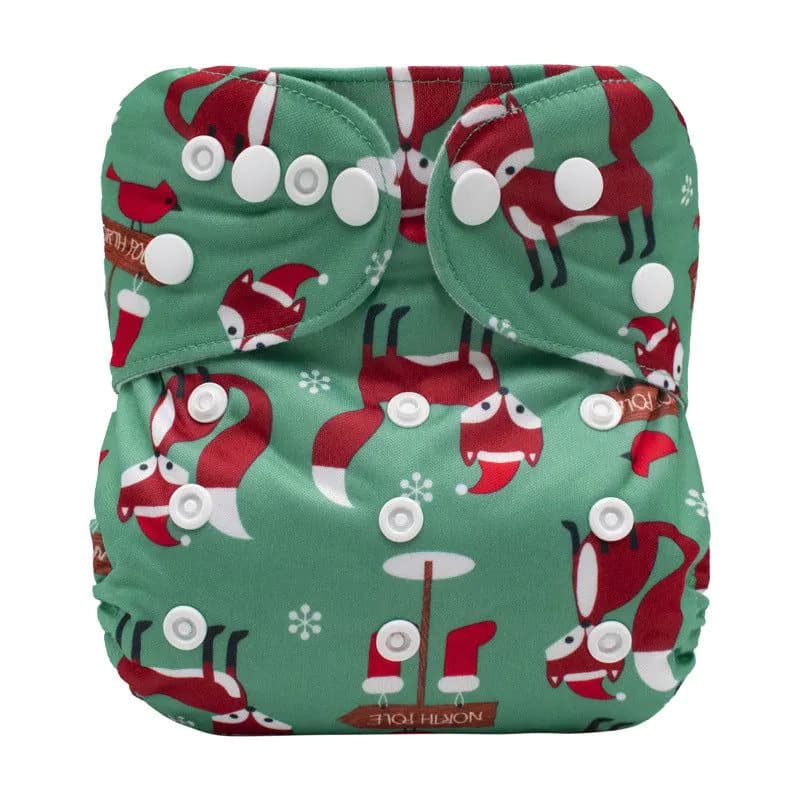 image-Baby Washable Diaper Pants Leakproof Baby Cloth Pocket