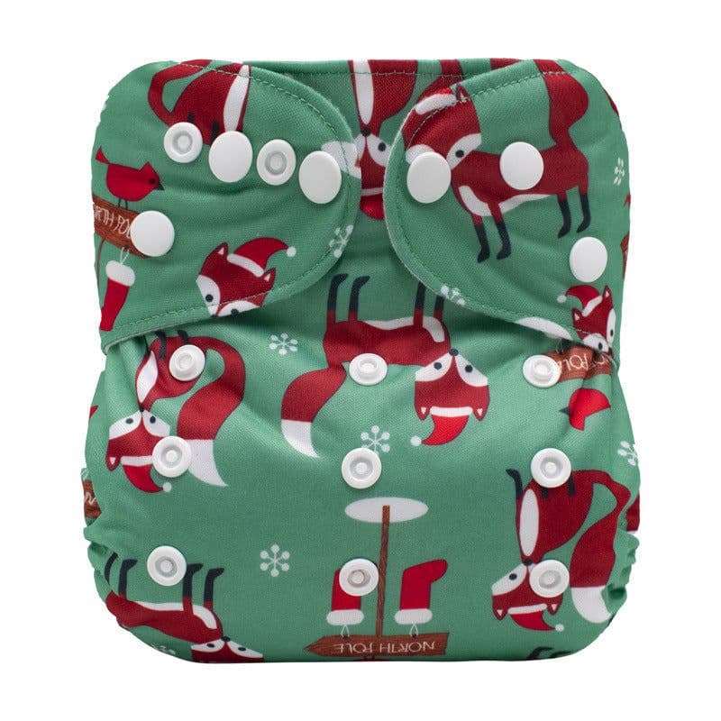 image-Baby Washable Diaper Pants Leakproof Baby Cloth Pocket