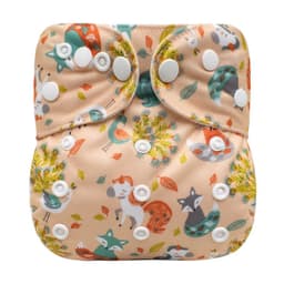 image-Baby Washable Diaper Pants Leakproof Baby Cloth Pocket