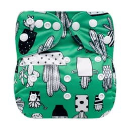 image-Baby Washable Diaper Pants Leakproof Baby Cloth Pocket