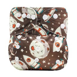 image-Baby Washable Diaper Pants Leakproof Baby Cloth Pocket