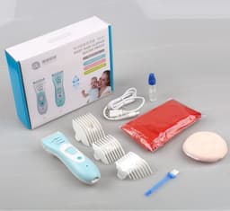 image-Baby Electric Hair Clipper USB Rechargeable Waterproof Hair Trimmer