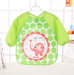 image-EVA food clothes baby clothes children's long-sleeved anti-dressing clothes baby bib bib