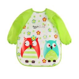 image-EVA food clothes baby clothes children's long-sleeved anti-dressing clothes baby bib bib