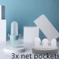 image-Baby Biting Bag Rice Cereal Spoon Complementary Food Feeding Spoon Portable Rice Cereal Bottle