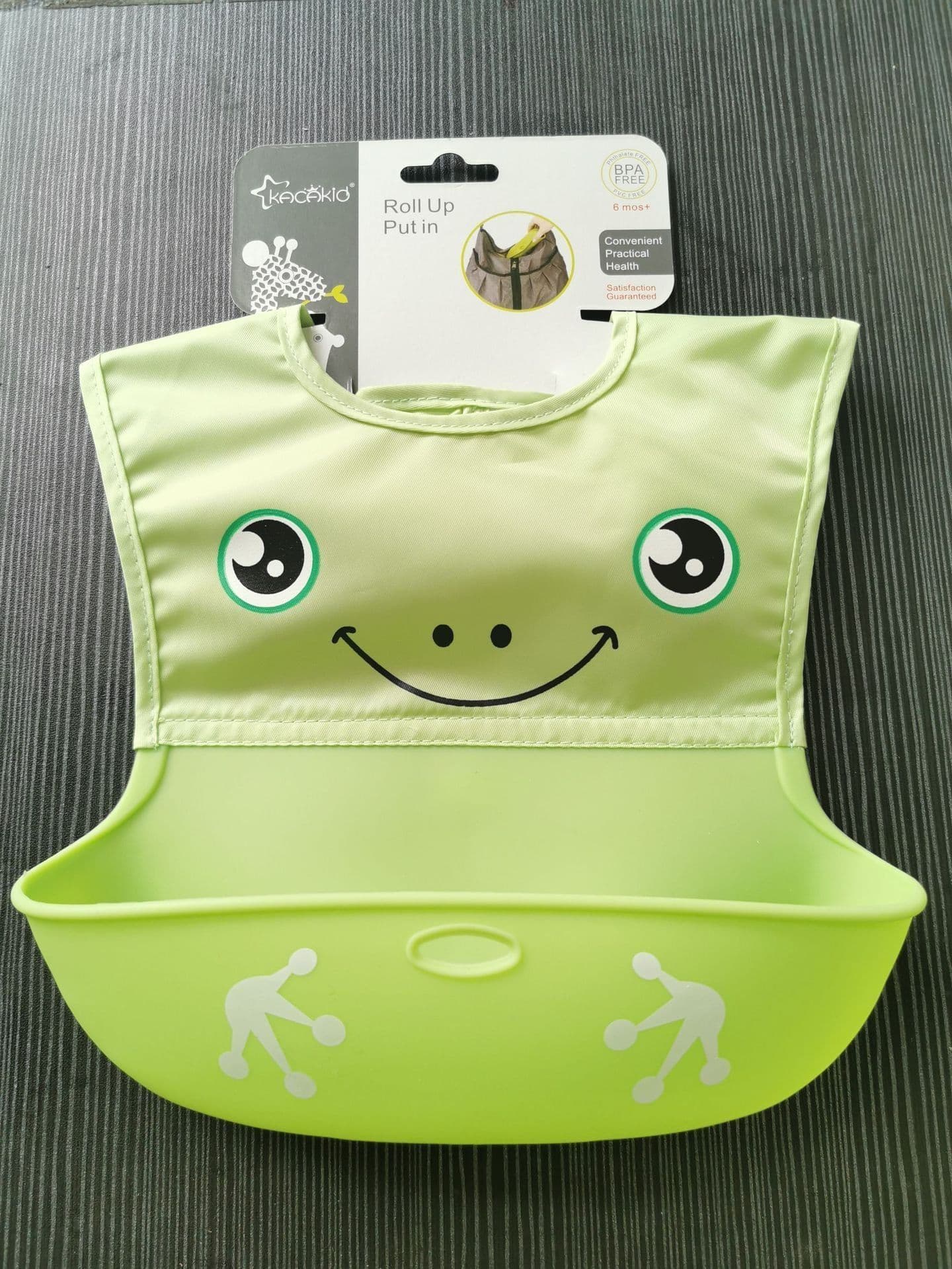 image-Silicone Baby Bibs Easily Wipe Clean Comfortable Soft Waterproof Bib Keeps Stains Off