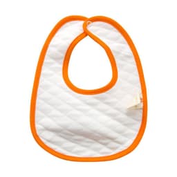 image-Newborn Baby Feeding Bib Thickened Double Pure Cotton