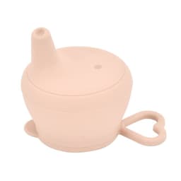 image-Baby Silicone Cup Lid Splash-proof Cover Feeding Cup Lid Is Free Of BPA