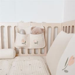 image-Bed Storage Hanging Bag Baby Bottle Diaper
