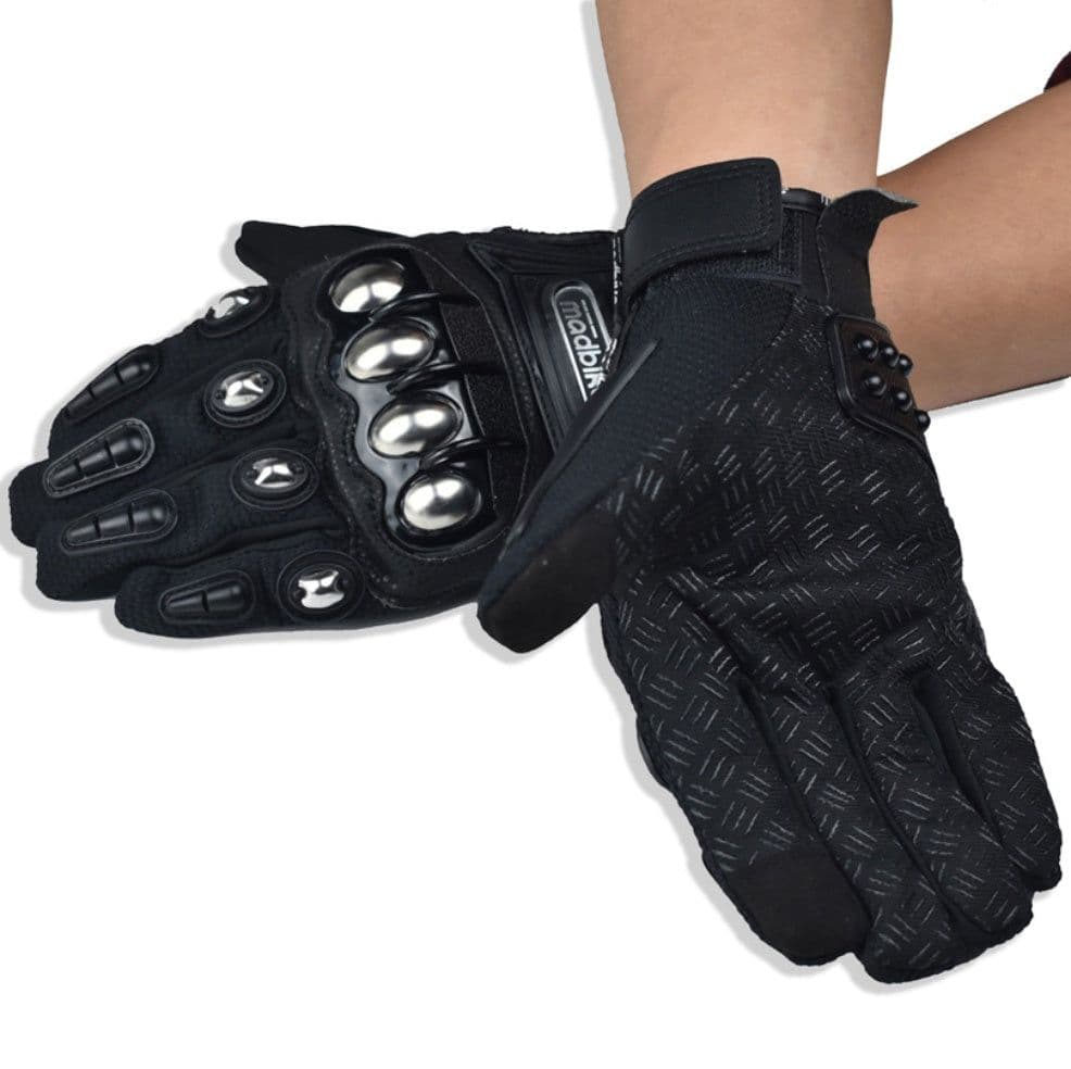 image-Hot Style Off-Road Motorcycle Riding Gloves Alloy Protective