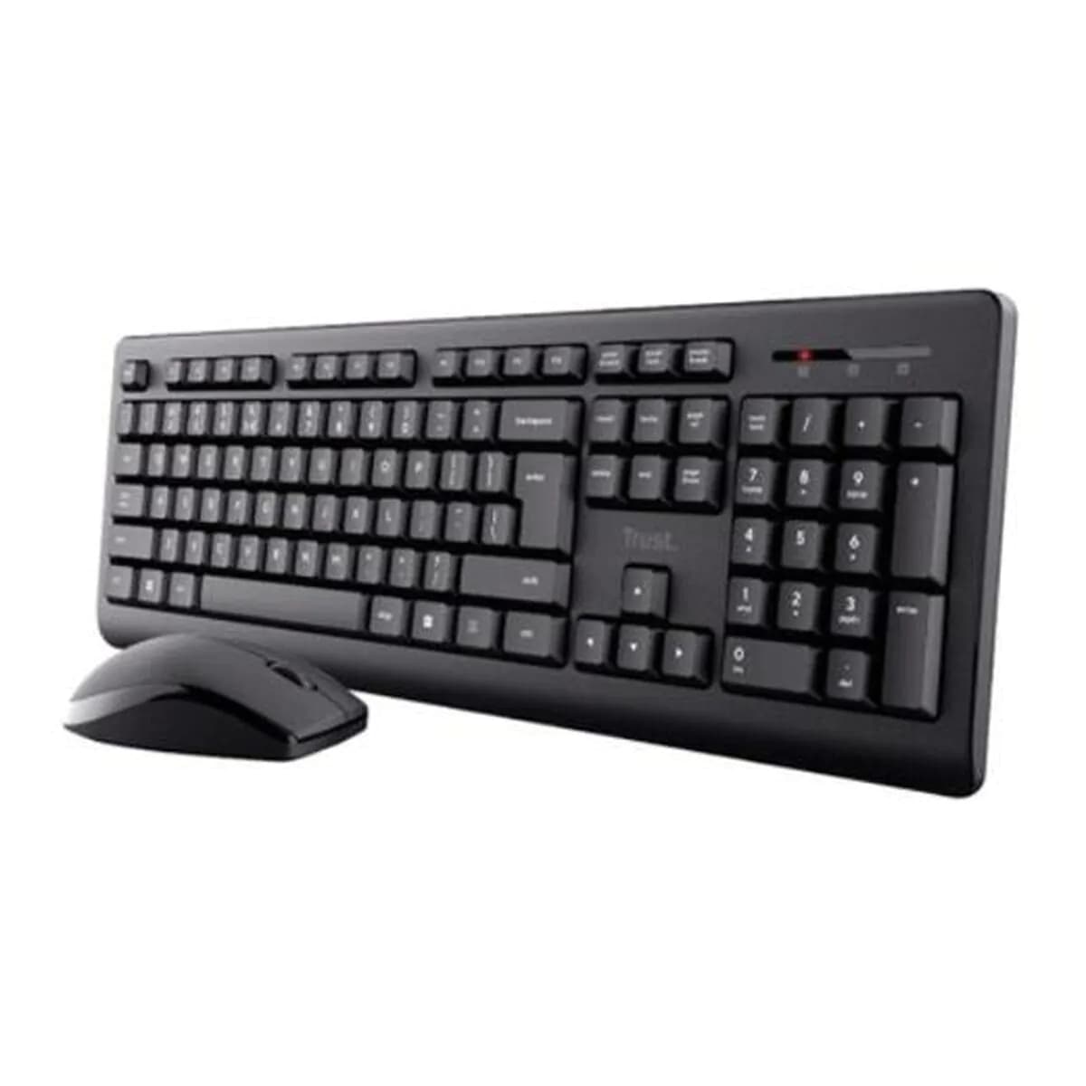 image-Keyboard and Mouse Trust 25433 Black Spanish QWERTY