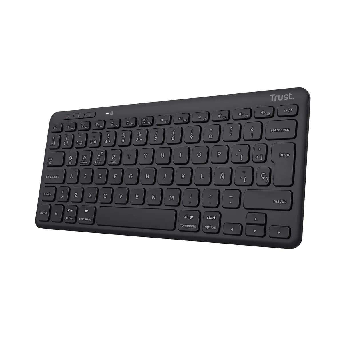 image-Wireless Keyboard Trust 25059 Spanish Qwerty Black