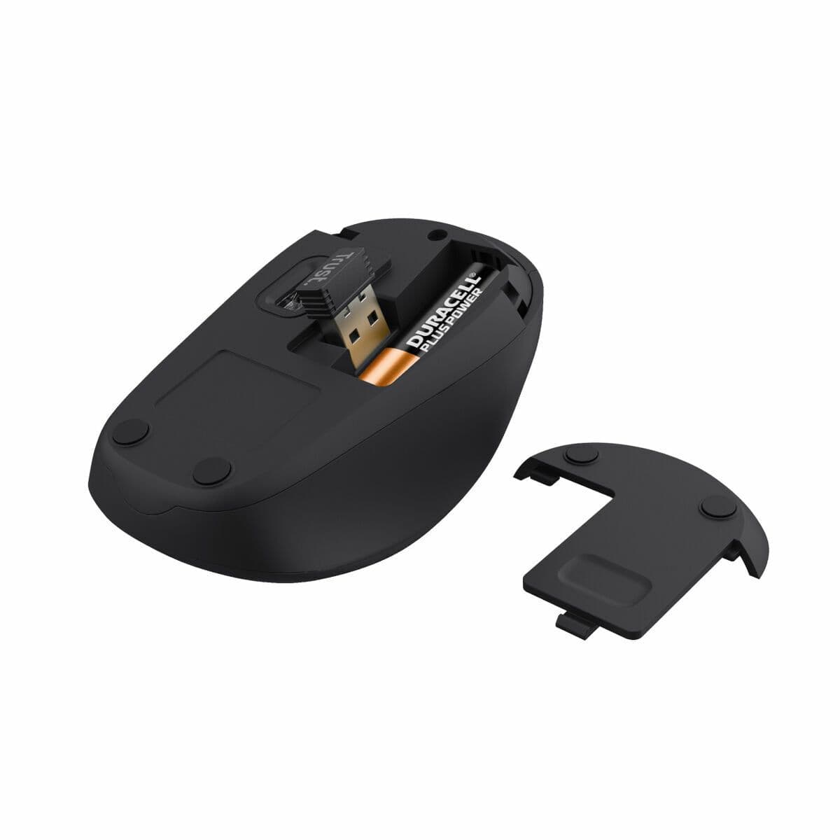image-Mouse Trust 24550 1600 dpi Black/Red
