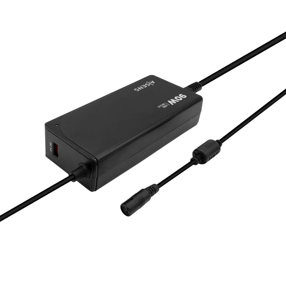 image-Laptop Charger Aisens ASLC-90WAUTO-BK 90 W Universal