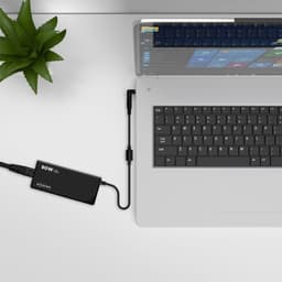 image-Laptop Charger Aisens ASLC-90WAUTO-BK 90 W Universal