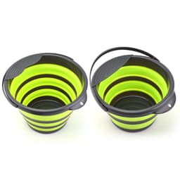 image-Folding multifunctional silicone bucket
