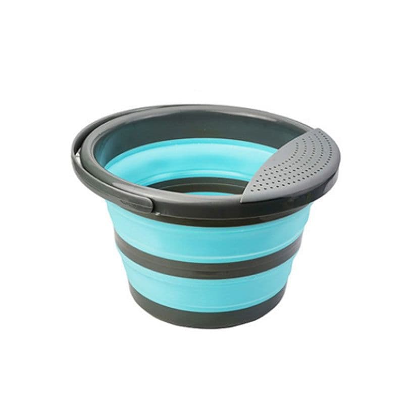 image-Folding multifunctional silicone bucket