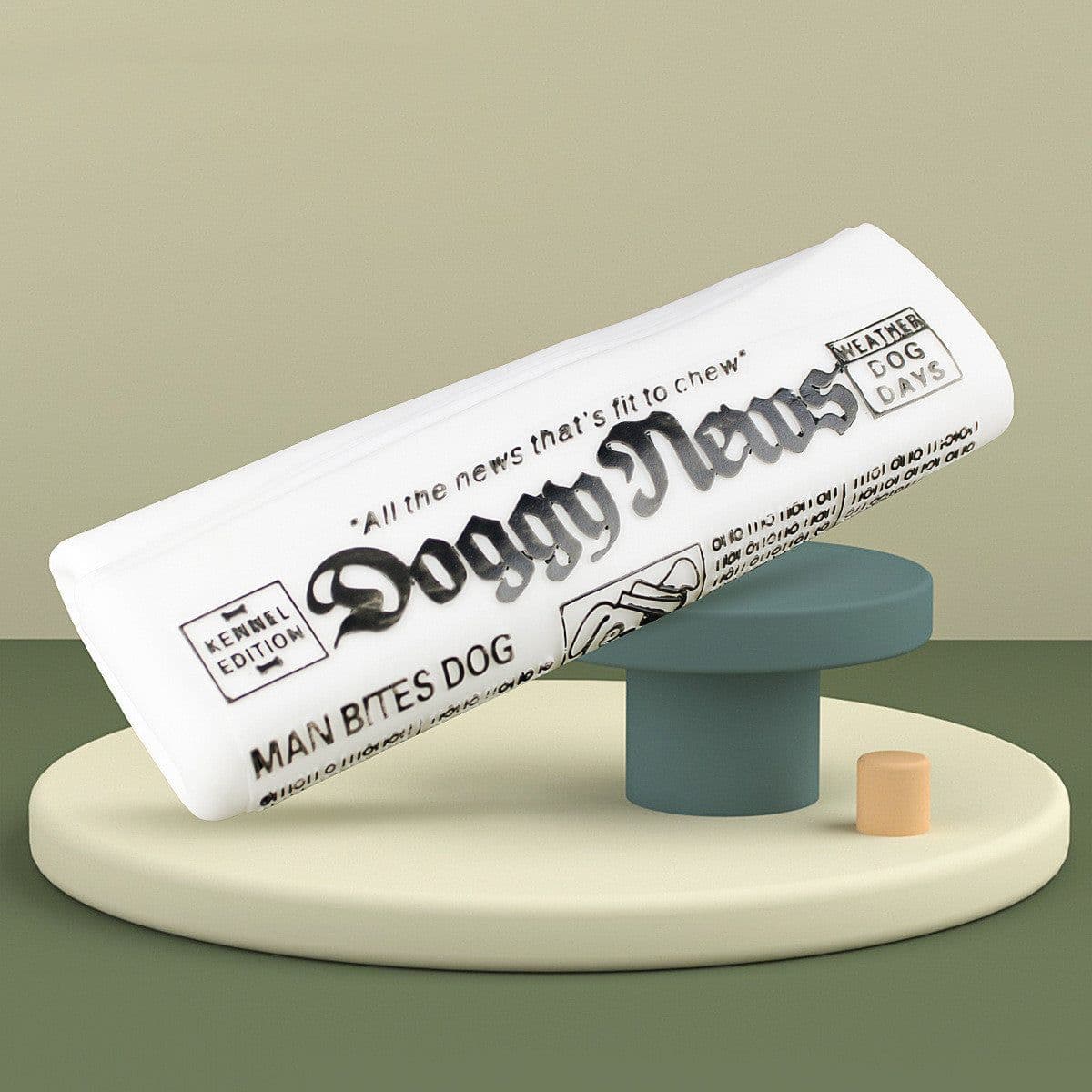 image-Squeaky Pet Dog Toy Newspaper Chew Training Toys