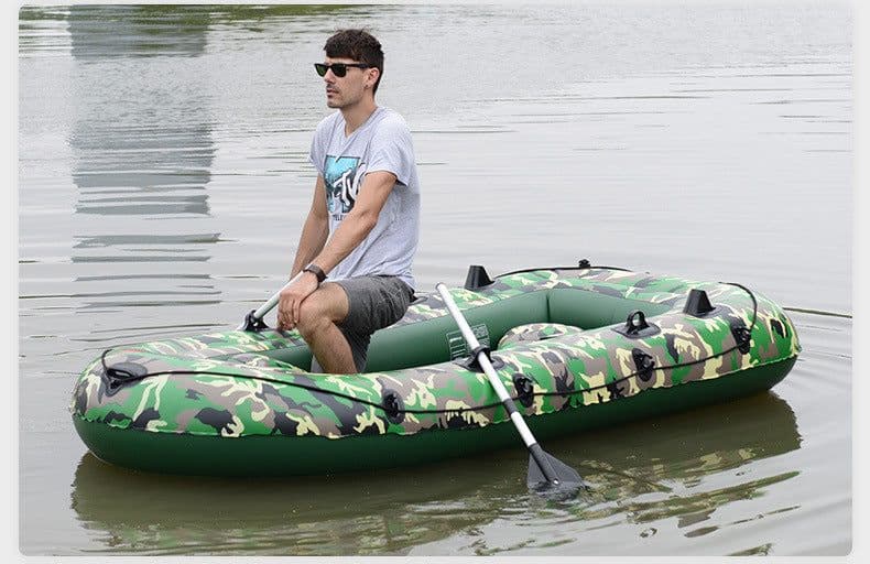image-Outdoor Water Sports Two Inflatable Kayak, Raft Boat