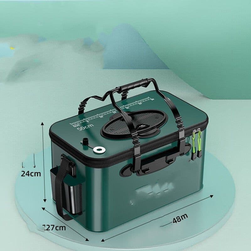 image-Thickened Fish Protection Bucket Fishing Bucket Fish Box