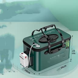 image-Thickened Fish Protection Bucket Fishing Bucket Fish Box