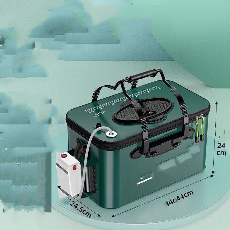 image-Thickened Fish Protection Bucket Fishing Bucket Fish Box