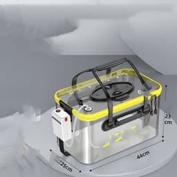 image-Thickened Fish Protection Bucket Fishing Bucket Fish Box