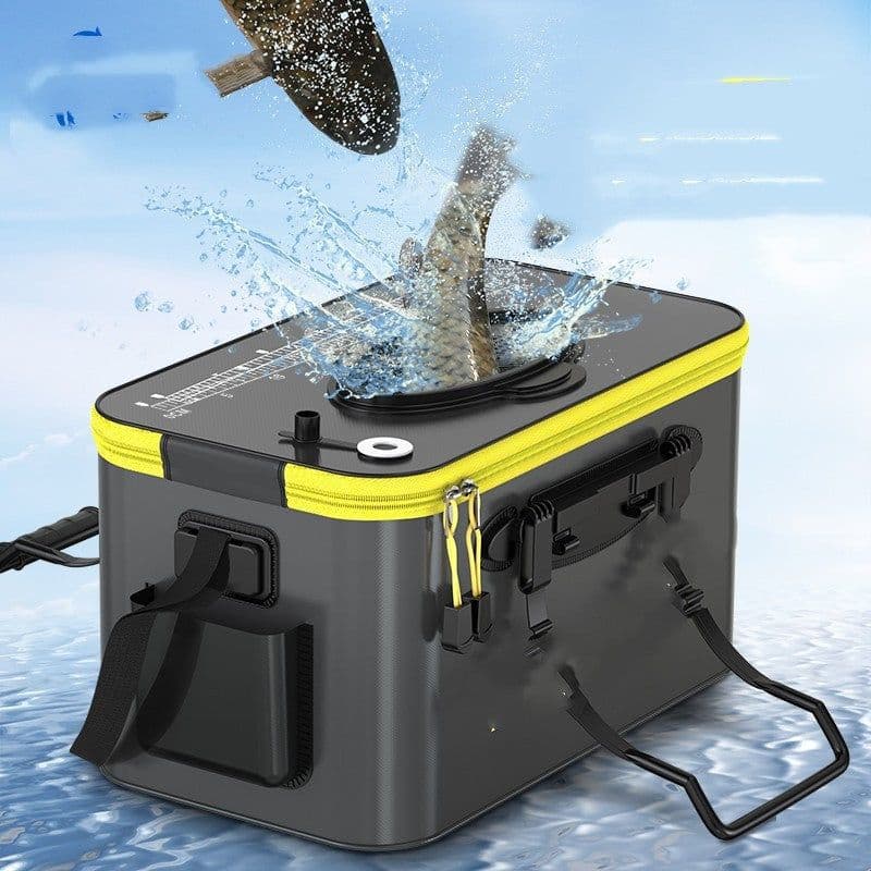 image-Thickened Fish Protection Bucket Fishing Bucket Fish Box