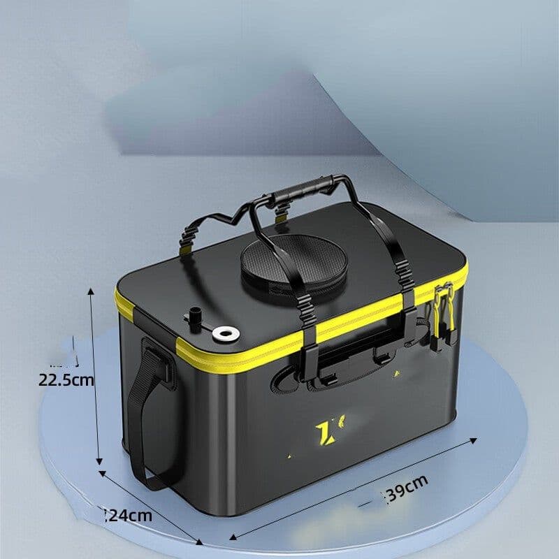 image-Thickened Fish Protection Bucket Fishing Bucket Fish Box